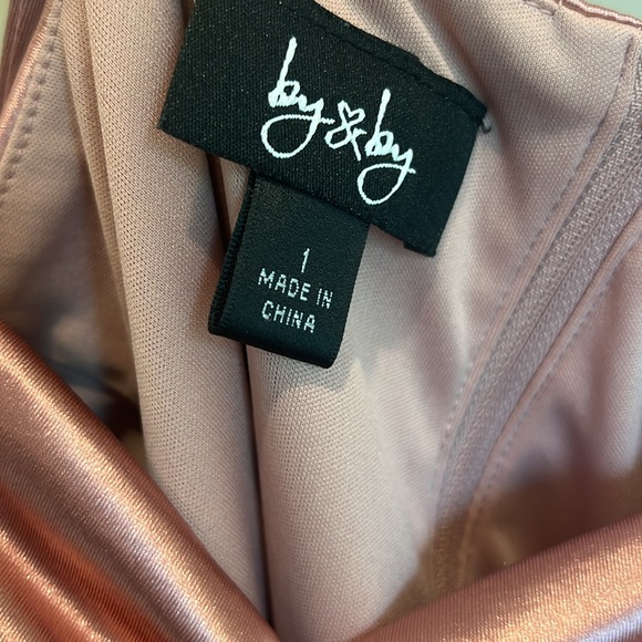 Rose colored homecoming dress - Picture 2 of 4